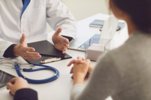 doctor patient discussion